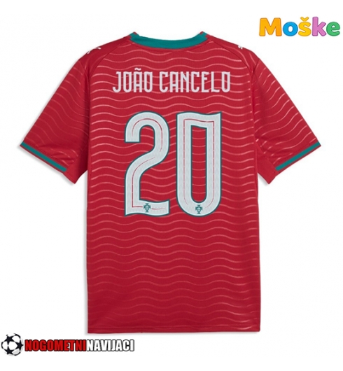 Moške Nogometnih dresov Portugalska Joao Cancelo #20 Domači SP 2026 Kratki rokavi Moške Nogometnih dresov Portugalska Joao Cancelo #20 Domači SP 2026 Kratki rokavi